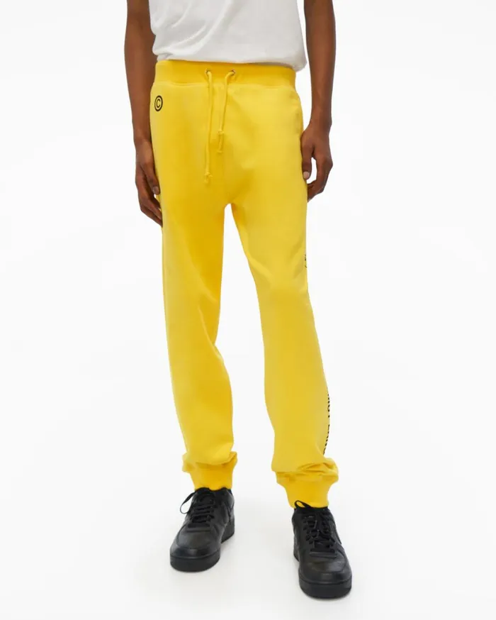 Men Impress Sweatpant Laser Yellow Helmut Lang Pants