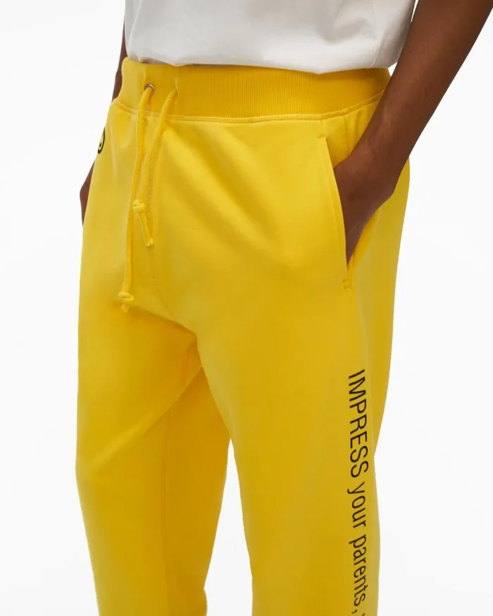 Men Impress Sweatpant Laser Yellow Helmut Lang Pants