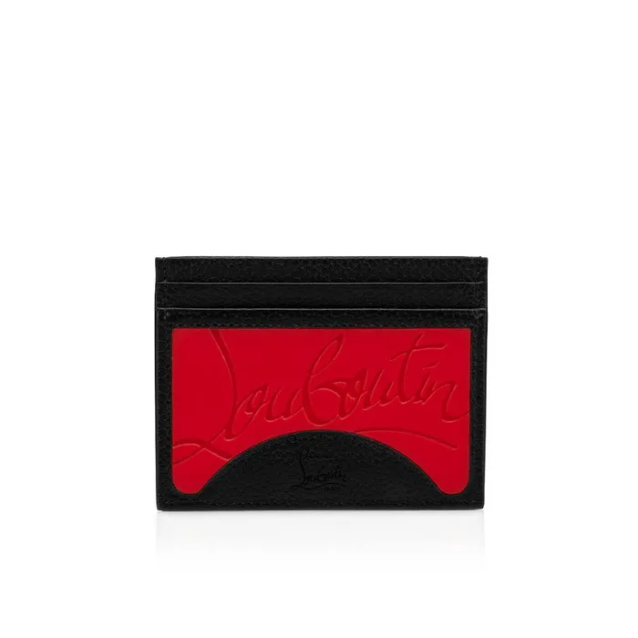 Men Kios Card Holder 8211 Rubber And Grained Calf Leather 8211 Loubi Loubi Christian Louboutin Wallets and Cardholders Men Kios Card Holder 8211 Rubber And Grained Calf Leather 8211 Loubi Loubi Christian Louboutin Wallets and Cardholders