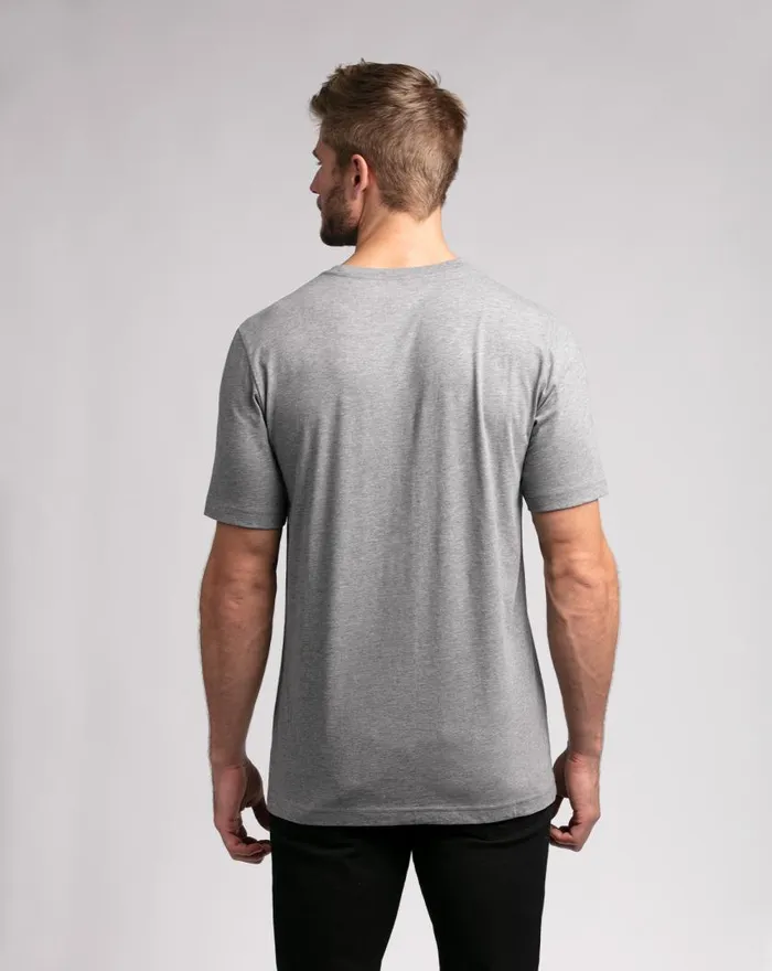 Men LAKE STATE TEE Heather Grey TravisMathew Tees