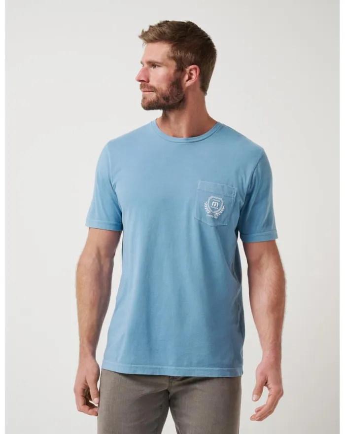 Men LOCAL FAVORITE 20 TEE Captains Blue TravisMathew Tees