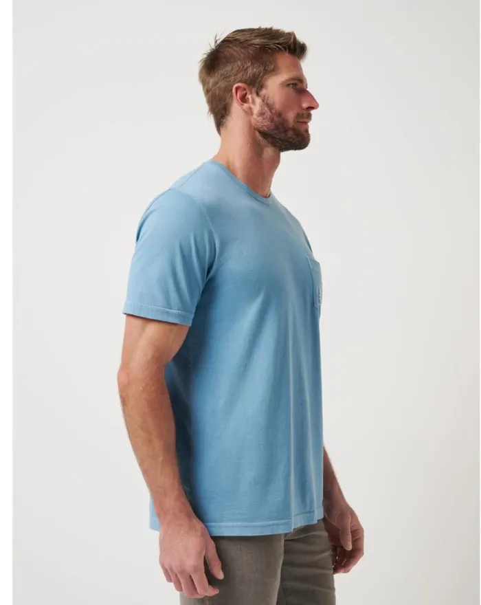 Men LOCAL FAVORITE 20 TEE Captains Blue TravisMathew Tees
