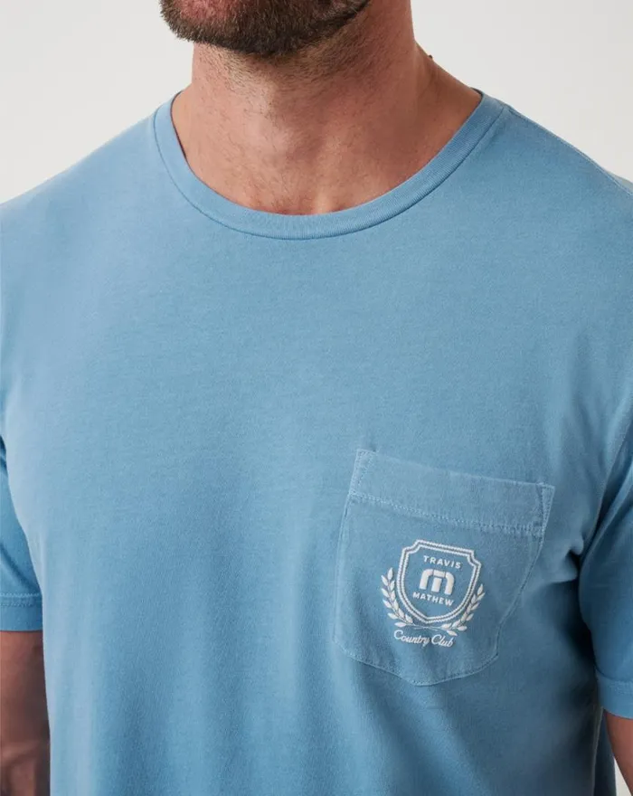 Men LOCAL FAVORITE 20 TEE Captains Blue TravisMathew Tees