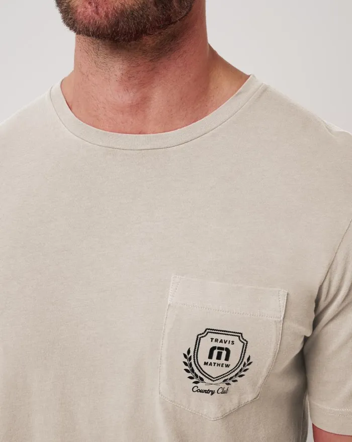 Men LOCAL FAVORITE 20 TEE Italian Sand TravisMathew Tees