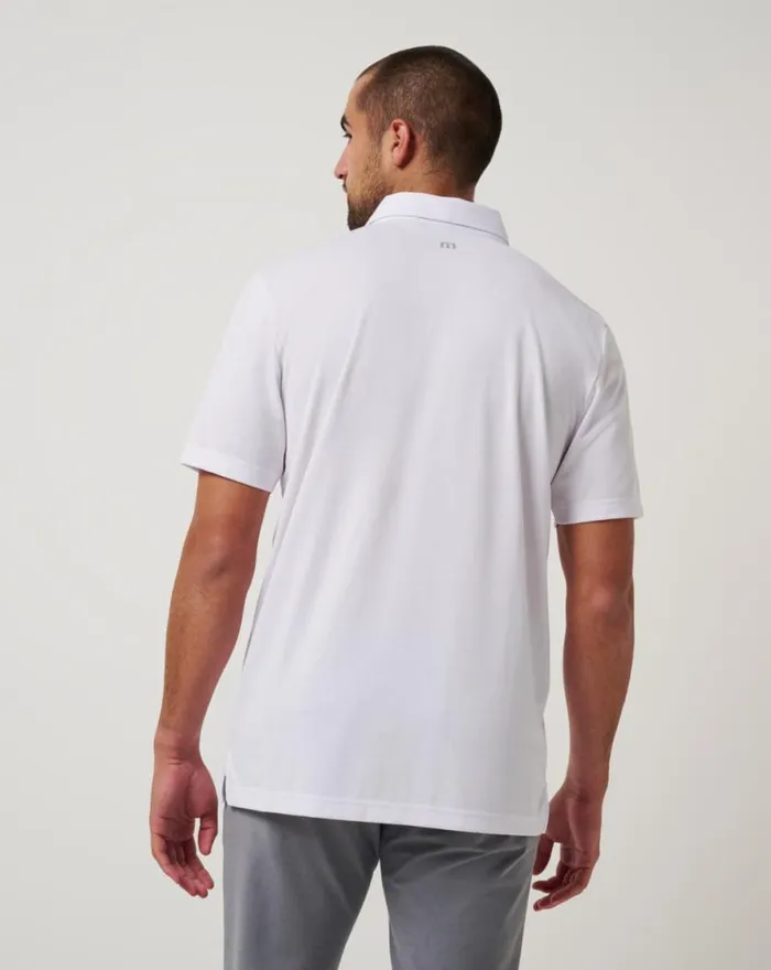 Men LOS ANGELES ANGELS TOP RECRUIT POLO White TravisMathew Polos