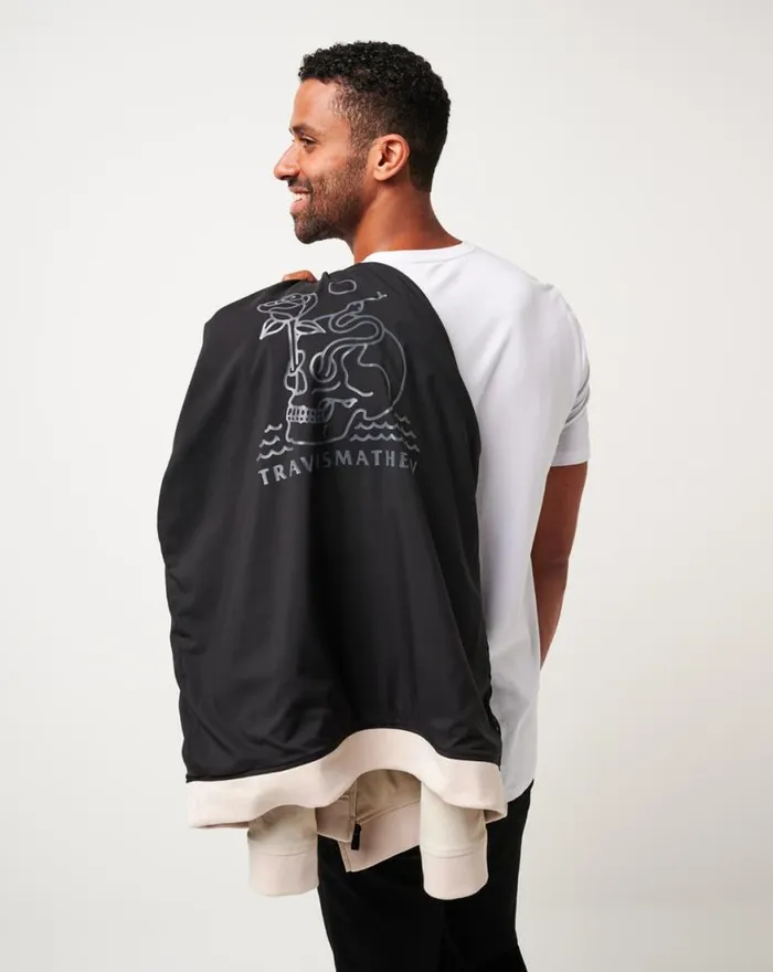 Men LOST CAVE JACKET Italian Sand TravisMathew Jackets