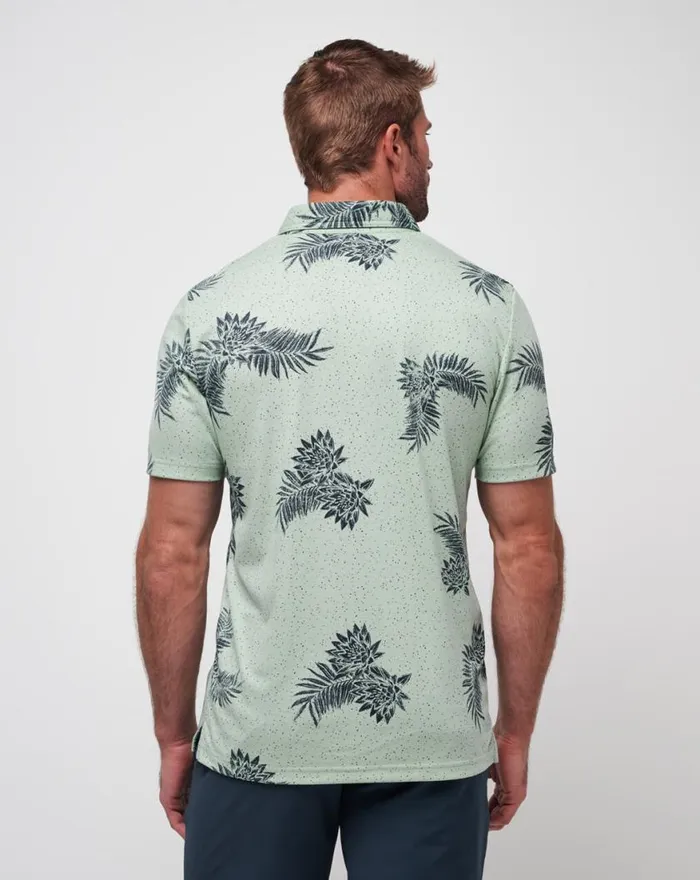 Men LUSH FOREST POLO Jadeite TravisMathew Polos
