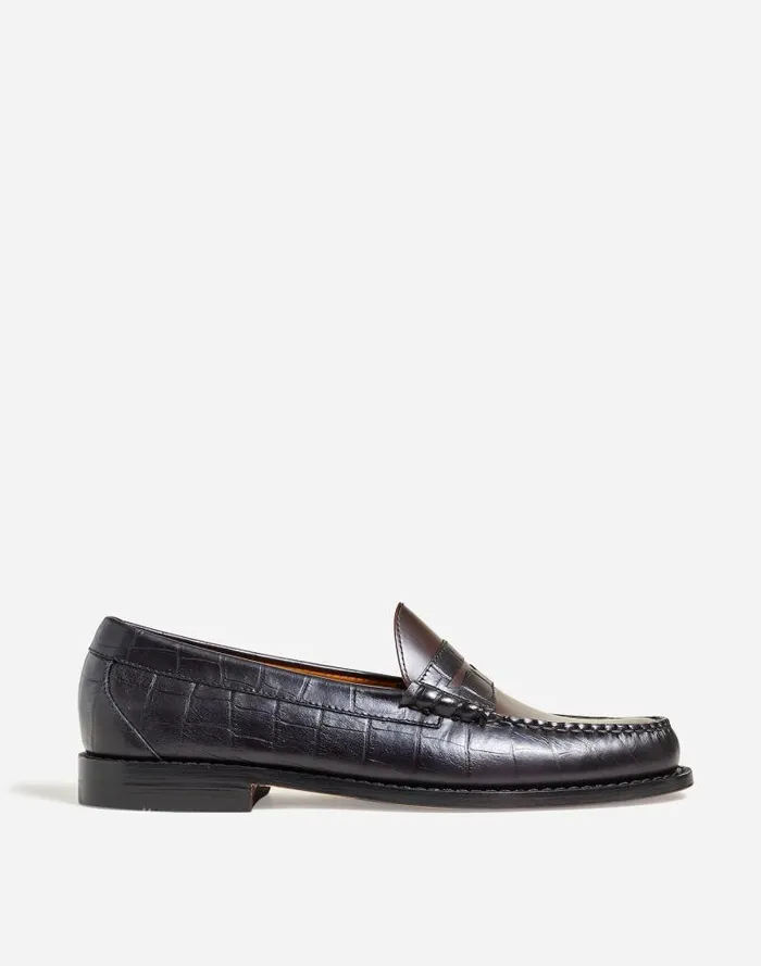 Men Madewell X GHBASS Larson Weejuns Loafers Black Dark Brown Madewell Dress Shoes and Loafers Men Madewell X GHBASS Larson Weejuns Loafers Black Dark Brown Madewell Dress Shoes and Loafers
