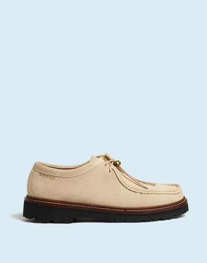 Men Madewell X GHBASS Wallace Suede Moc Off White Madewell Dress Shoes and Loafers Men Madewell X GHBASS Wallace Suede Moc Off White Madewell Dress Shoes and Loafers