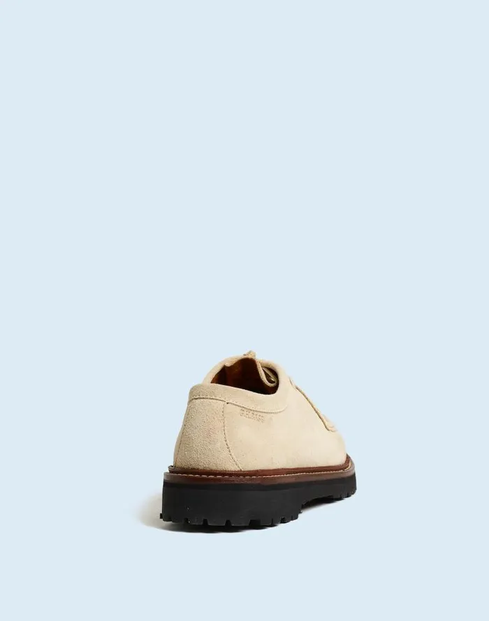 Men Madewell X GHBASS Wallace Suede Moc Off White Madewell Dress Shoes and Loafers