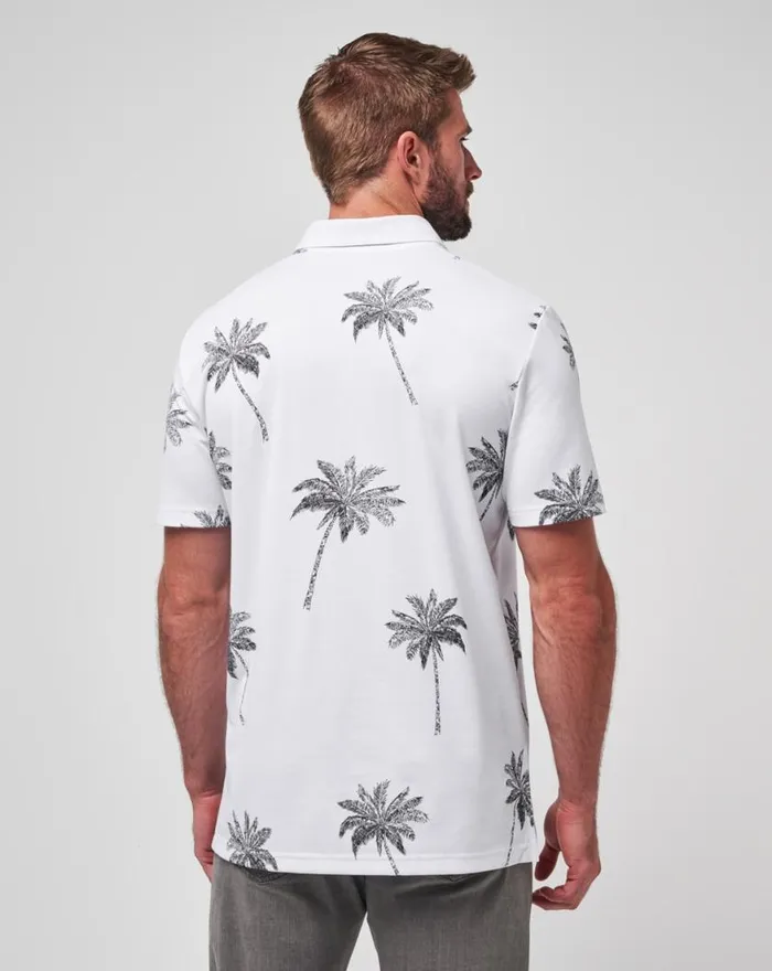 Men MESIC POLO White TravisMathew Polos