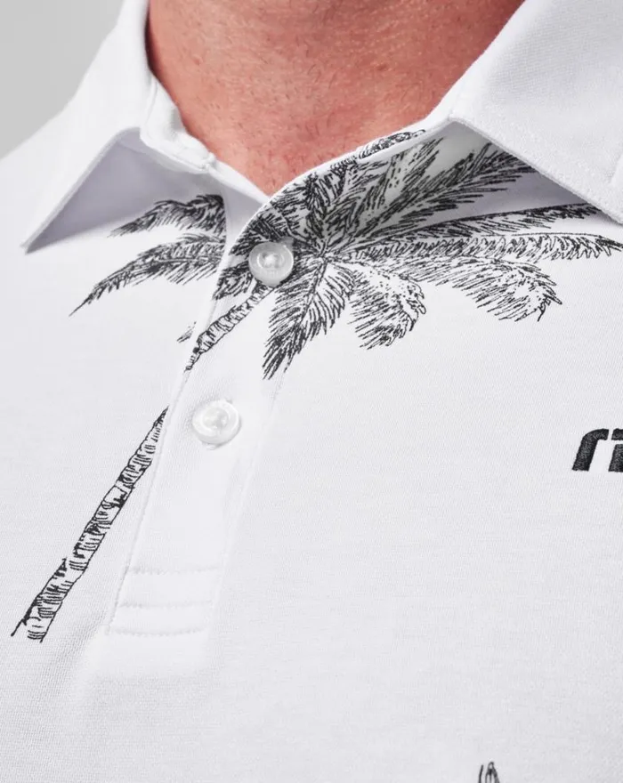 Men MESIC POLO White TravisMathew Polos