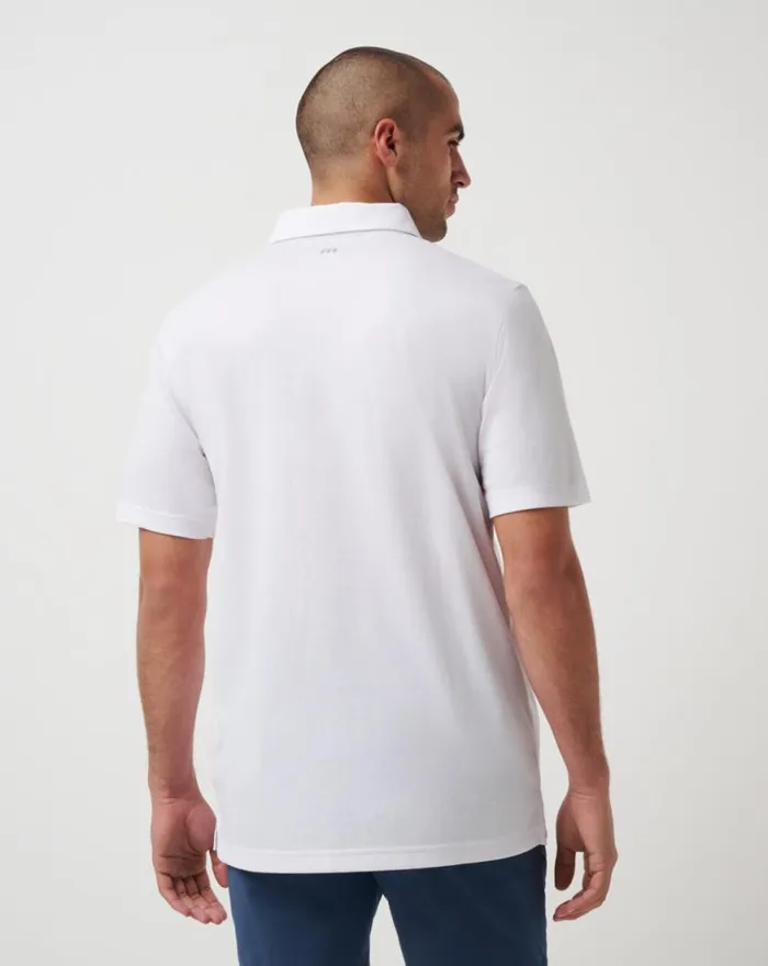 Men MINNESOTA TWINS TOP RECRUIT POLO White TravisMathew Polos