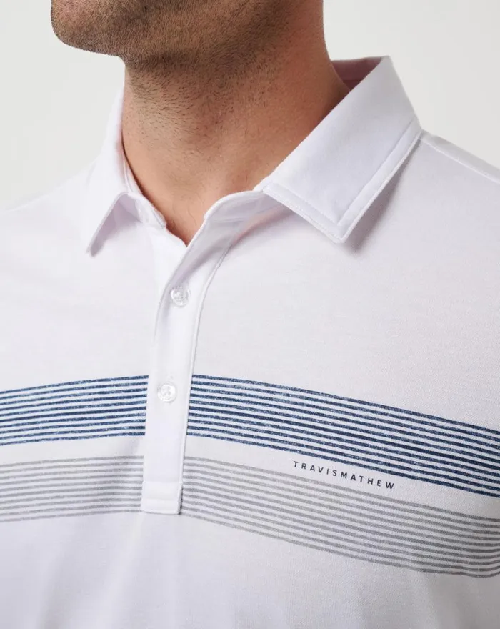 Men MINNESOTA TWINS TOP RECRUIT POLO White TravisMathew Polos