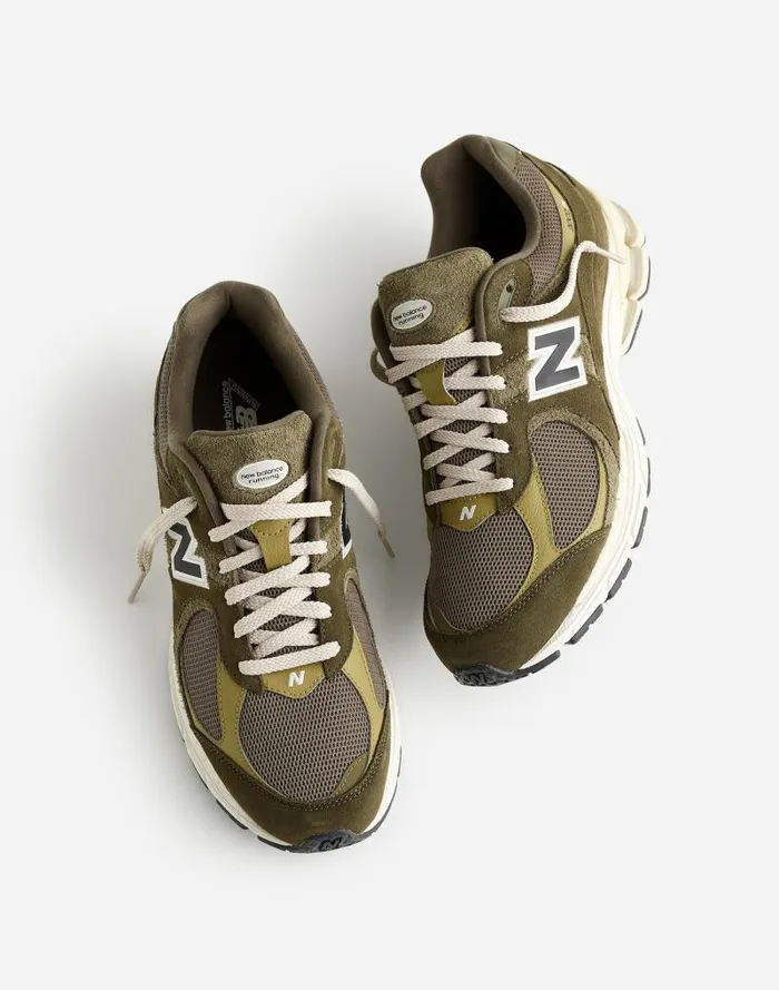 Men New Balance 2002R Sneakers Dark Moss Covert Green Madewell Sneakers