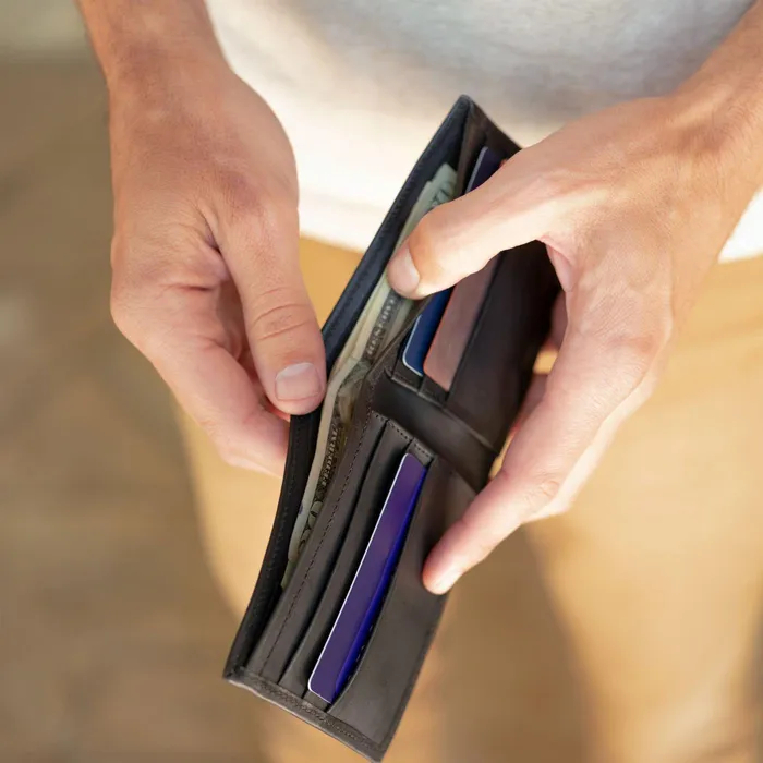 Men Nisolo Bags and Wallets Brewer Wallet Black