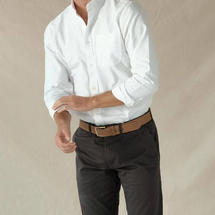 Men Nisolo Belts Owen Belt Tobacco