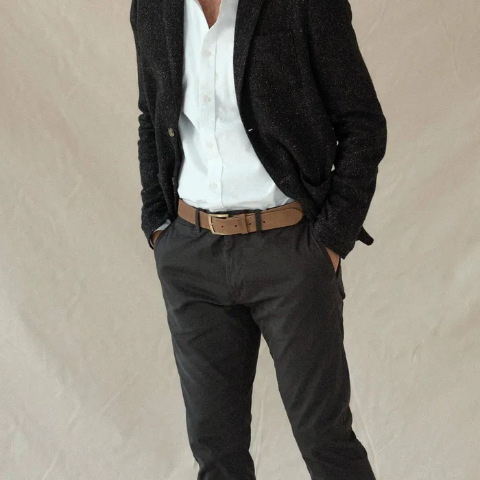 Men Nisolo Belts Owen Belt Tobacco