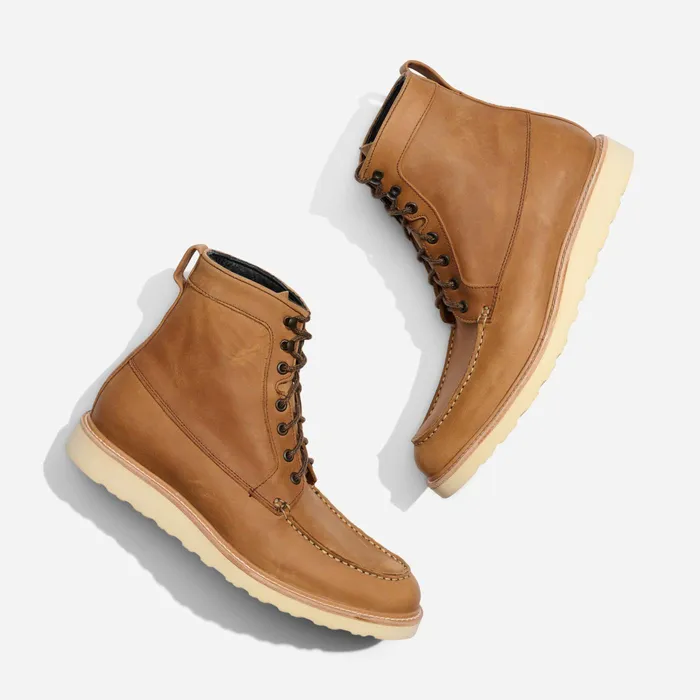 Men Nisolo Boots AllWeather Mateo Boot Tobacco