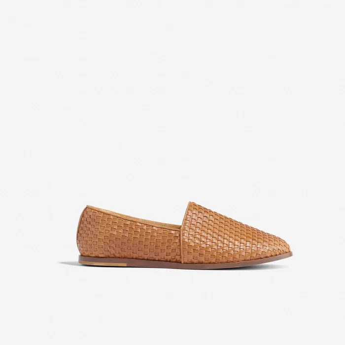 Men Nisolo Sandals and Slip Ons Alejandro Woven SlipOn 20 Woven Brown