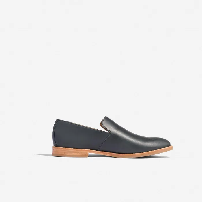 Men Nisolo Sandals and Slip Ons Rio SlipOn Loafer Black