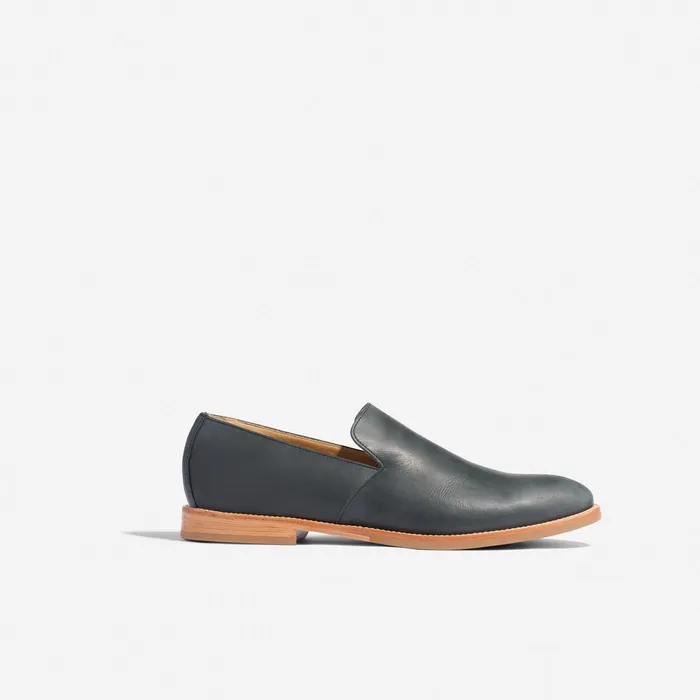 Men Nisolo Sandals and Slip Ons Rio SlipOn Loafer Black