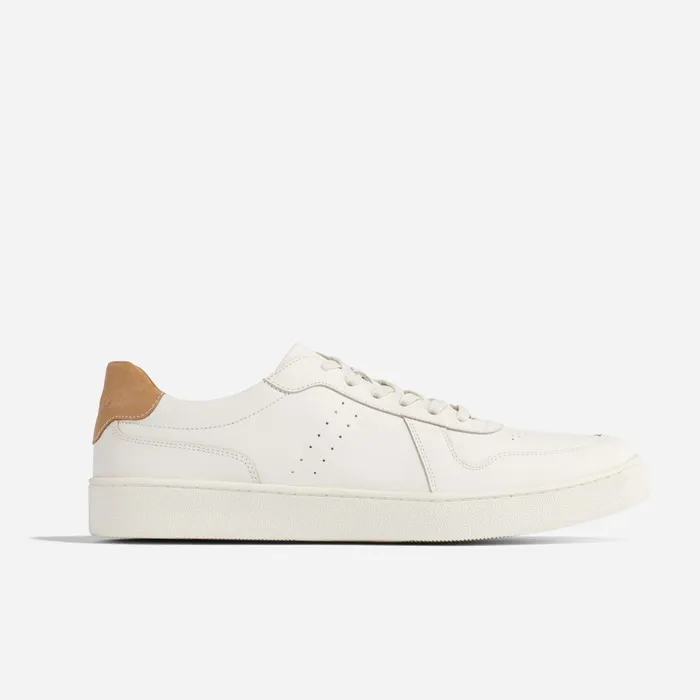 Men Nisolo Sneakers Beto GoTo Court Sneaker White