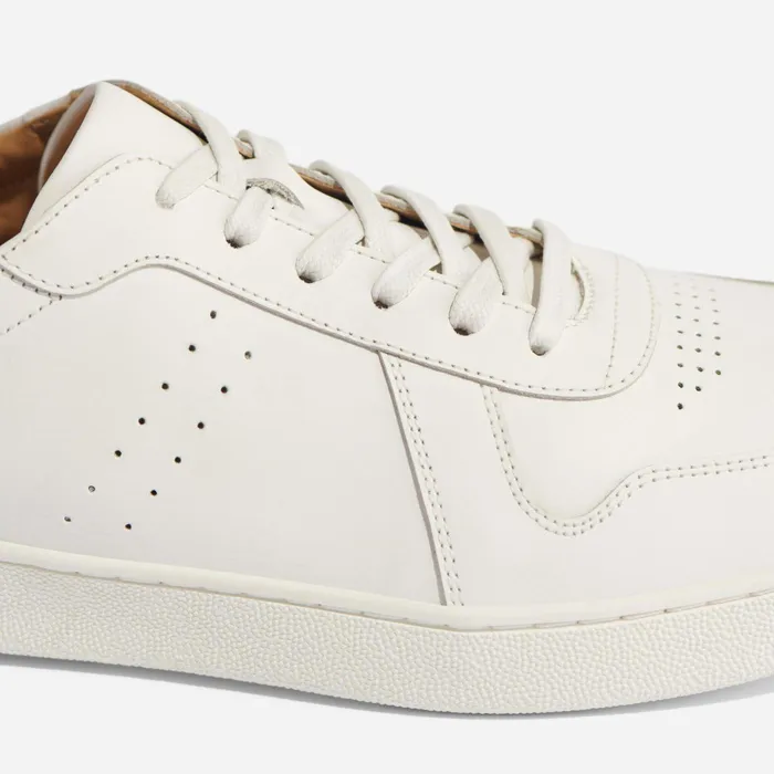 Men Nisolo Sneakers Beto GoTo Court Sneaker White