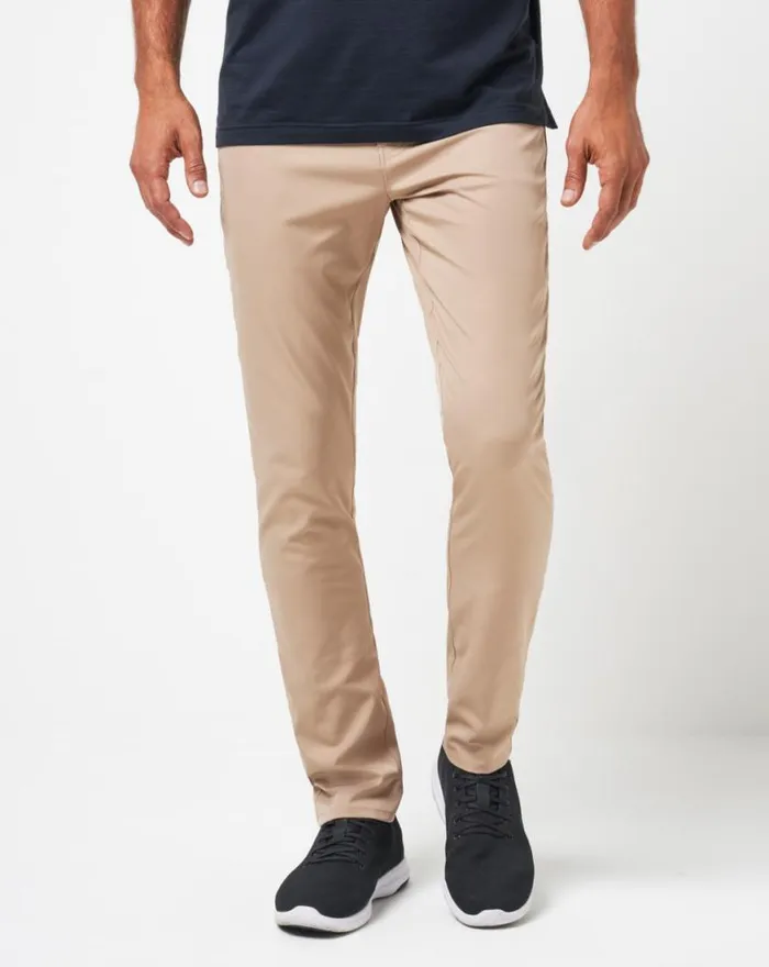 Men OPEN TO CLOSE PANT Khaki TravisMathew Pants