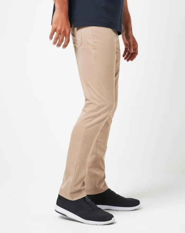 Men OPEN TO CLOSE PANT Khaki TravisMathew Pants