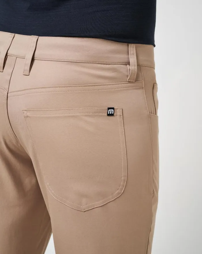 Men OPEN TO CLOSE PANT Khaki TravisMathew Pants