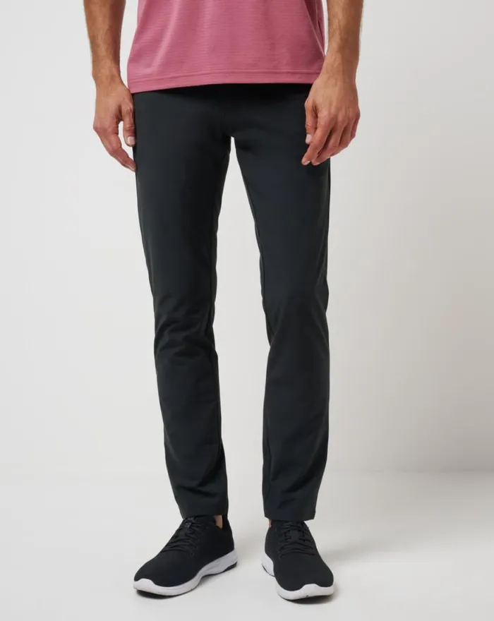Men OPEN TO CLOSE TECH CHINO PANT Black TravisMathew Pants