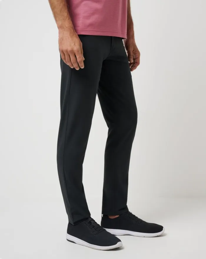 Men OPEN TO CLOSE TECH CHINO PANT Black TravisMathew Pants