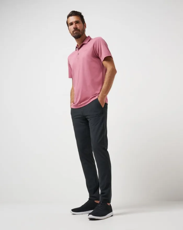 Men OPEN TO CLOSE TECH CHINO PANT Black TravisMathew Pants
