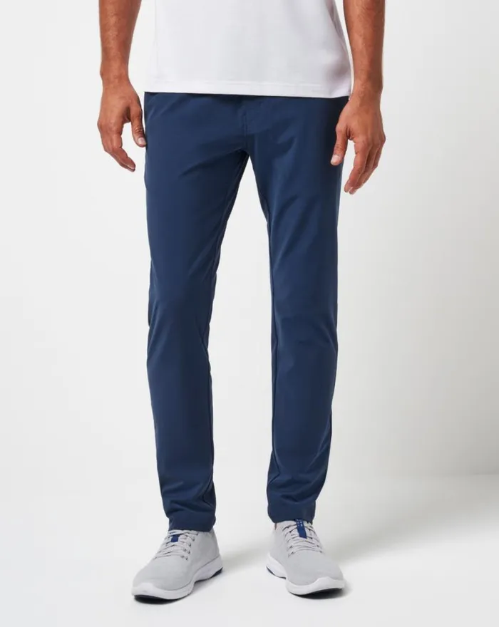 Men OPEN TO CLOSE TECH CHINO PANT Dress Blues TravisMathew Pants