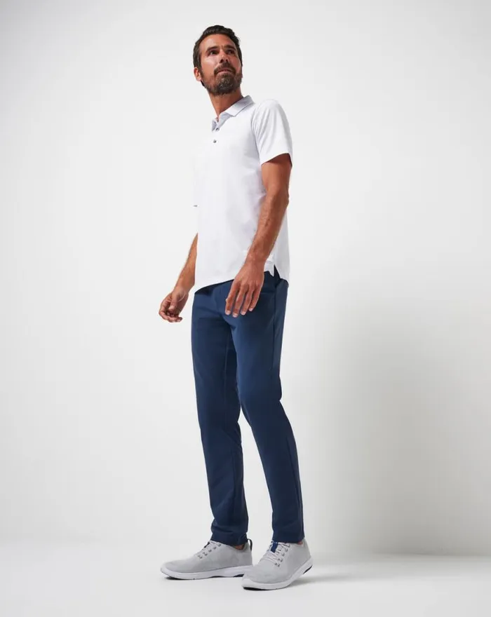 Men OPEN TO CLOSE TECH CHINO PANT Dress Blues TravisMathew Pants