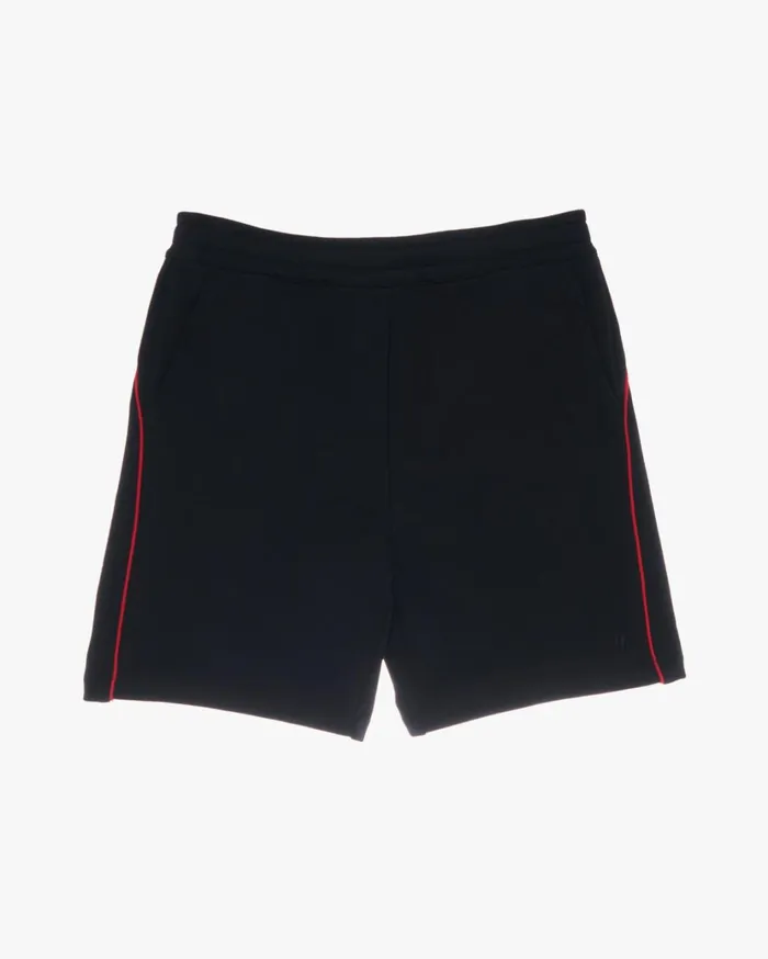 Men Piped Short Black Helmut Lang Shorts