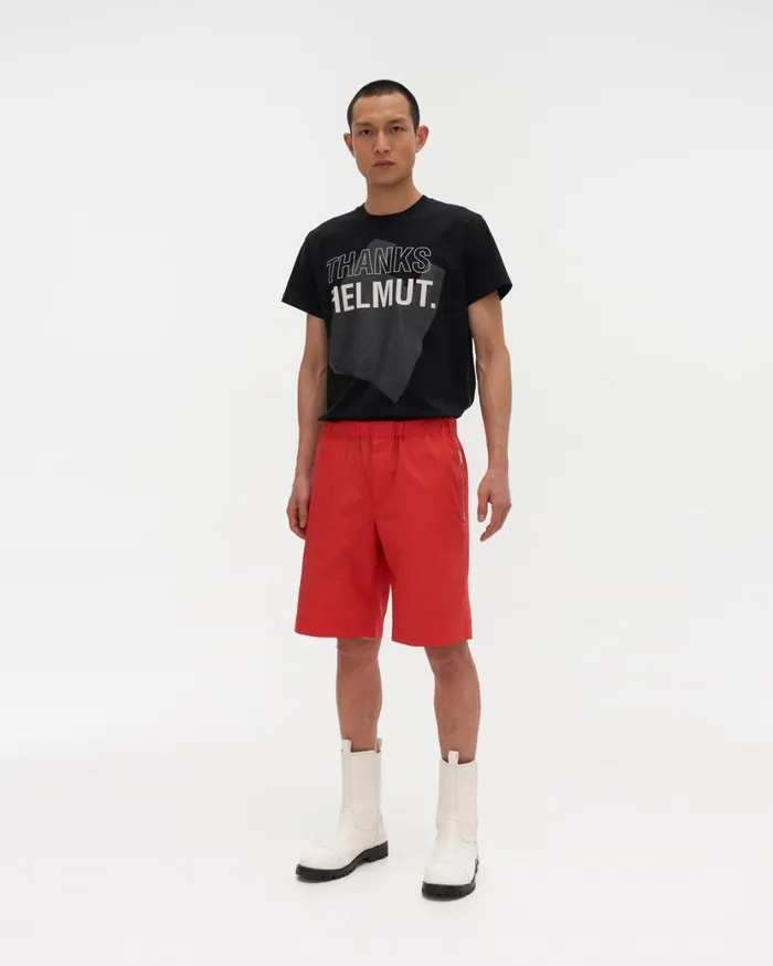 Men Pull On Short Helium Pink Helmut Lang Shorts
