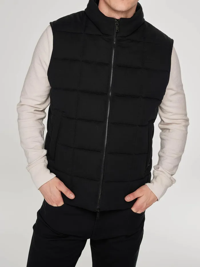 Men Quilted Vest DL1961 Jackets Shirts