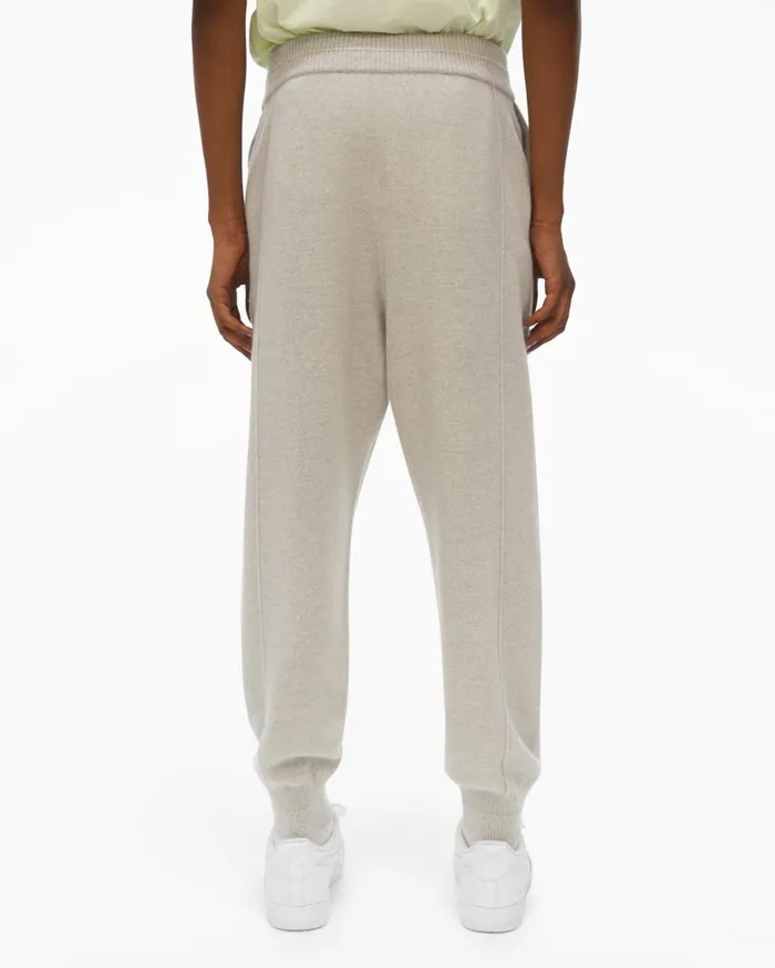 Men Recycled Cashmere Pant Coastal Fog Helmut Lang Pants