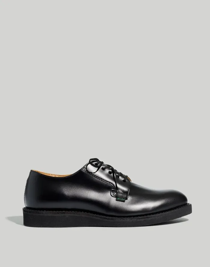 Men Red Wing Postman Oxfords Black Leather Madewell Dress Shoes and Loafers
