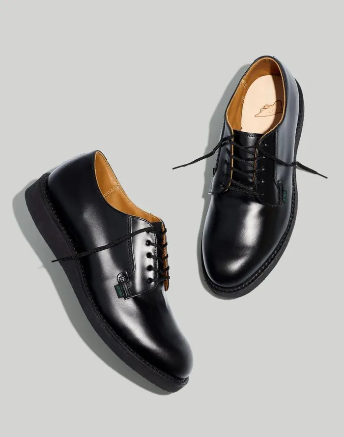 Men Red Wing Postman Oxfords Black Leather Madewell Dress Shoes and Loafers