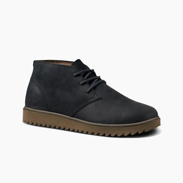 Men Reef Boots Leucadian Grey Leather Men Reef Boots Leucadian Grey Leather