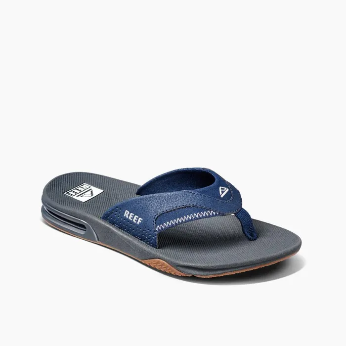 Men Reef Flip Flops Fanning Navyshadow Men Reef Flip Flops Fanning Navyshadow