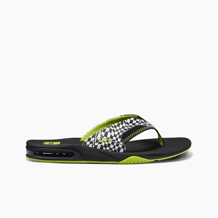 Men Reef Flip Flops Fanning Swell Checkers
