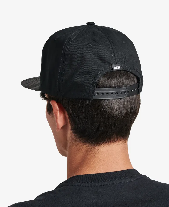 Men Reef Hats and Beanies Hightime Snapback Hat Caviar Men Reef Hats and Beanies Hightime Snapback Hat Caviar