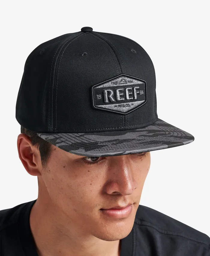 Men Reef Hats and Beanies Hightime Snapback Hat Caviar Men Reef Hats and Beanies Hightime Snapback Hat Caviar