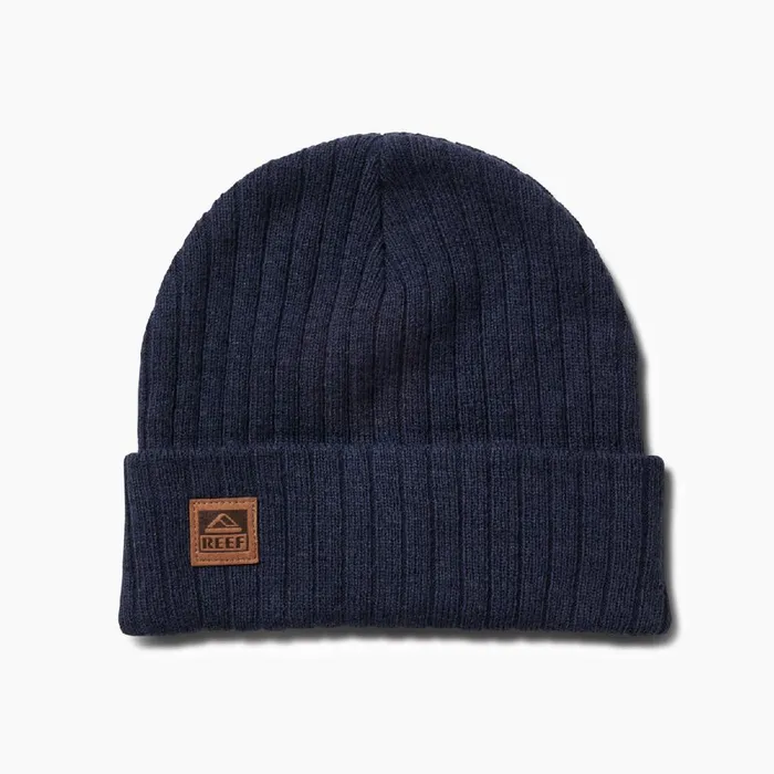 Men Reef Hats and Beanies Jenks Cuff Beanie Insigna Blue