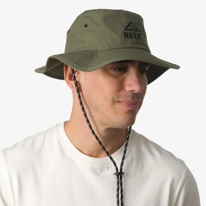 Men Reef Hats and Beanies Sammy Sun Hat Thyme Men Reef Hats and Beanies Sammy Sun Hat Thyme