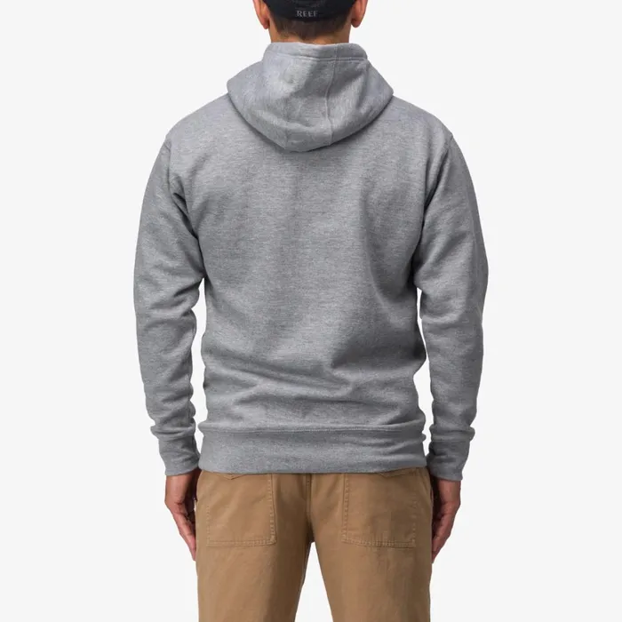 Men Reef Outerwear Rancho Hoodie Carbon Heather Men Reef Outerwear Rancho Hoodie Carbon Heather